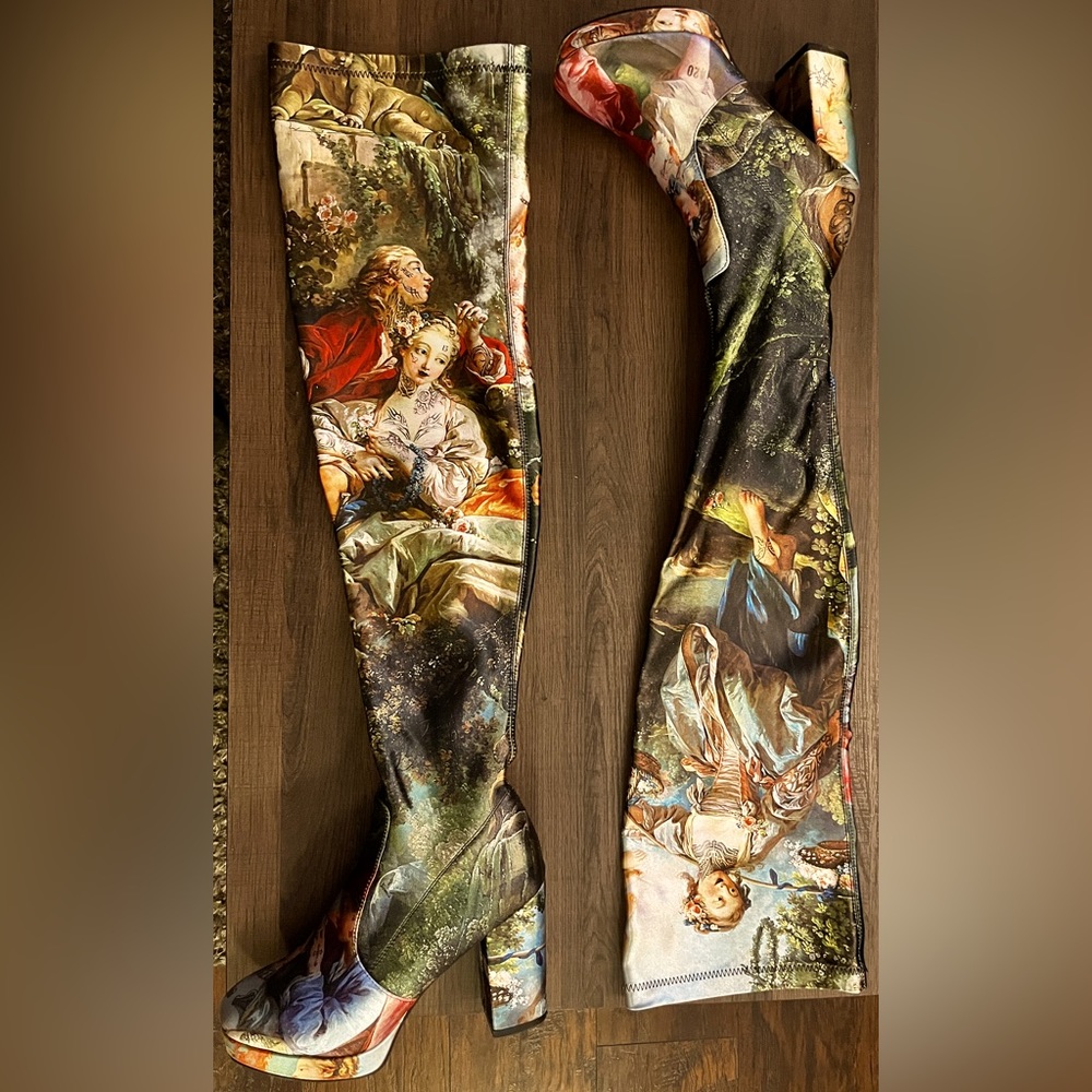 Current Mood “Da Vinci’s Demons” Thigh High size 10 Boots